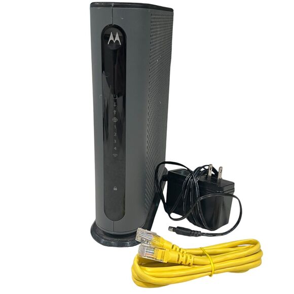 Motorola MG7310 8x4 343Mbps DOCSIS 3.0 Cable Modem plus N300 Wi-Fi Router - Picture 1 of 5